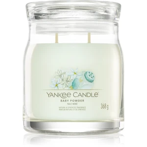 Yankee Candle Baby Powder vonná svíčka Signature 368 g