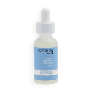 Revolution Skincare Blemish Tea Tree & Hydroxycinnamic Acid upokojujúce sérum proti začervenaniu pleti pre mastnú a problematickú pleť 30 ml