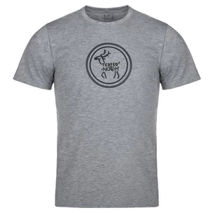 Men's short sleeve T-shirt KILPI BRANDYS-M Light Grey