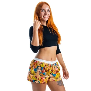 Women's shorts Represent pop art babes