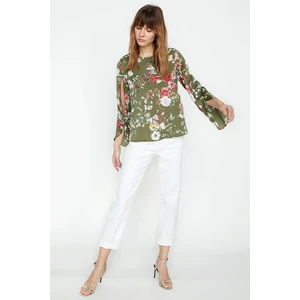 Koton Blouse - Khaki - Regular fit