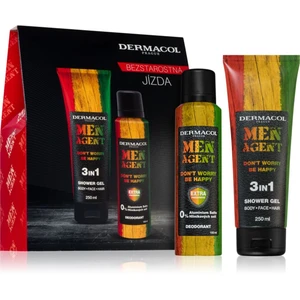 Dermacol Men Agent Don´t Worry Be Happy darčeková sada (na telo) pre mužov