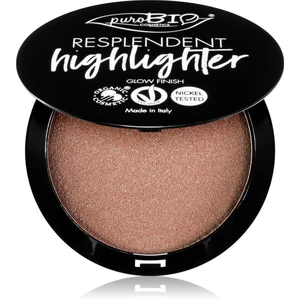 puroBIO Cosmetics Resplendent Highlighter krémový rozjasňovač odtieň 04 Pink Gold 9 g