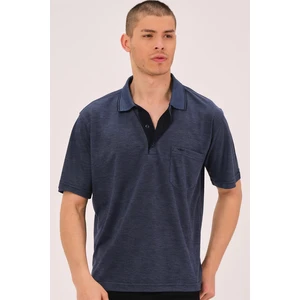 T0064 DEWBERRY MEN'S T-SHIRT-INDIGO