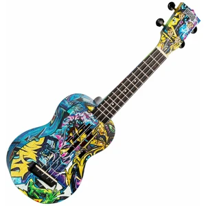 Mahalo MA1GR Art II Series Szoprán ukulele Graffiti