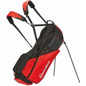 TaylorMade Flextech Waterproof Black/Red Stand Bag