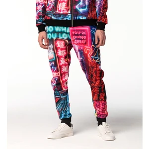 Mr. GUGU & Miss GO Man's Street Neon Track Pants PNS-W-548 2413