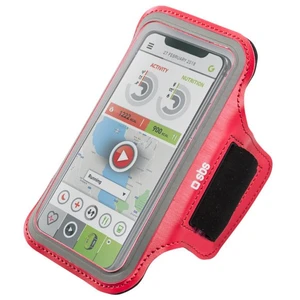 SBS Armband univerzális tok karra 5'', piros
