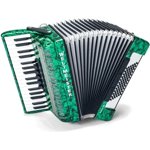 Weltmeister Achat 72 34/72/III/5/3 Green Piano accordion