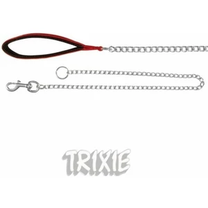 Vodítko řetěz pro psy Trixie s nylonovou rukojetí 1m*4mm černá
