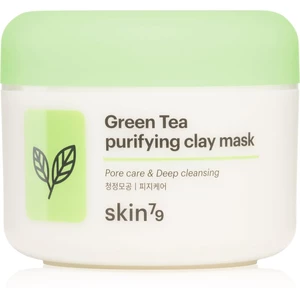 Skin79 Green Tea hloubkově čisticí peelingová maska s jílem 100 ml