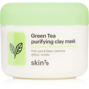 Skin79 Green Tea hloubkově čisticí peelingová maska s jílem 100 ml