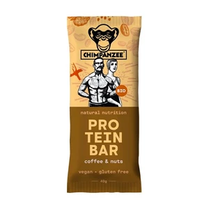 BIO proteinová tyčinka Chimpanzee Protein Bar 45g  Coffee a Nuts