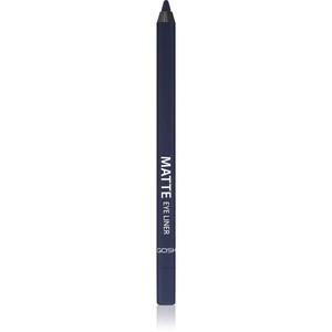 Gosh Matte ceruzka na oči s matným efektom odtieň 009 Midnight Blue 1.2 g