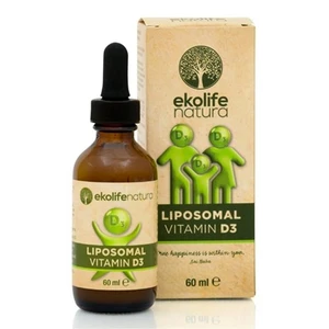 Ekolife Natura Liposomal Vitamin D3 (Lipozomální vitamín D3) 60 ml