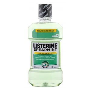 Listerine Mouthwash Spearmint 600 ml ústní voda unisex