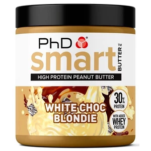 PhD Nutrition PhD Smart Peanut Butter 250 g variant: biela čokoláda
