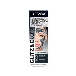 Revox Regenerační slupovací pleťová maska Glitz and Glow (Regenerating Peel Off Black Mask) 80 ml