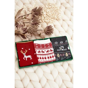 Women's Christmas Socks 3-Pack