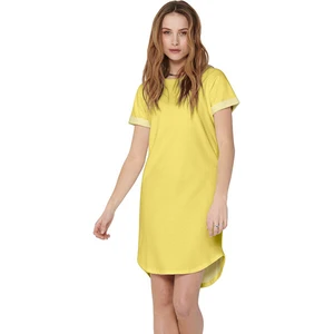 Jacqueline de Yong Dámské šaty JDYIVY LIFE 15174793 Yellow Cream L