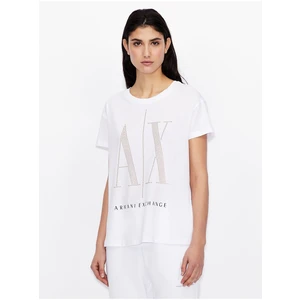 White Women's T-Shirt Armani Exchange - Women