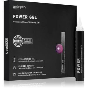 Smilepen Power Gel bělicí pero s gelovou texturou 6x5 ml