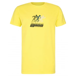 Bawełniana koszulka chłopięca Lami-jb żółta - Kilpi