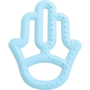 Minikoioi Teether Silicone hryzadielko 3m+ Blue 1 ks