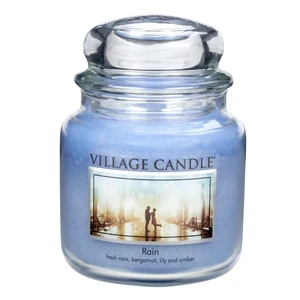 Village Candle Vonná sviečka v skle - Rain - Dážď, stredná