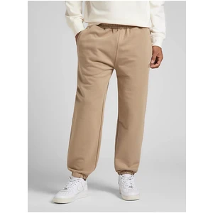 Beige Men's Loose Sweatpants Lee - Men