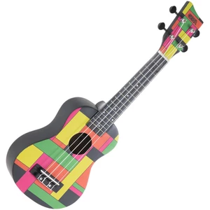 GEWA Manoa Szoprán ukulele Black Neon
