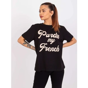 Black women's t-shirt with the inscription Jade