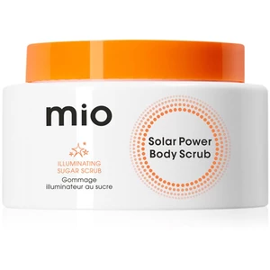 MIO Solar Power Body Scrub cukrový tělový peeling pro okamžité rozjasnění 275 g