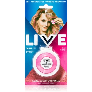 Schwarzkopf LIVE Paint It křída na vlasy odstín Pink Crush 3,5 g