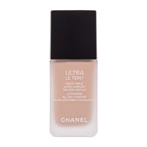 Chanel Ultra Le Teint Flawless Finish Foundation 30 ml make-up pre ženy BR12 na veľmi suchú pleť