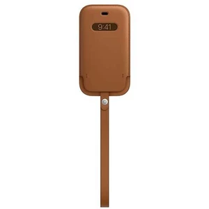 iPhone 12 mini Leather Sleeve wth MagSafe S.Brown; MHMP3ZM/A