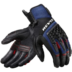 Rev'it! Sand 4 Schwarz-Blau L Motorradhandschuhe