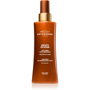 Institut Esthederm Sun Sheen Sun Kissed Self-Tanning Body Gel samoopalovací krém na tělo odstín Light Tan 150 ml