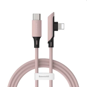 Kábel Baseus USB-C/Lightning, PD 18W, 1,2m ružový (Catldc-A04...
