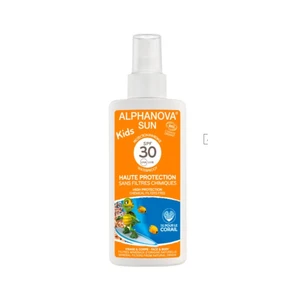 Alphanova  BIO Opalovací krém ve spreji pro děti SPF 30, 125 g