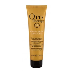 Fanola 24K Oro Puro 100 ml krém na ruce pro ženy Cruelty free