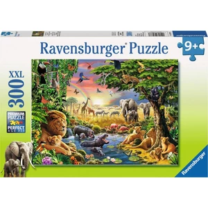 Ravensburger Puzzle Západ slunce u vodní tůně 300 dílků