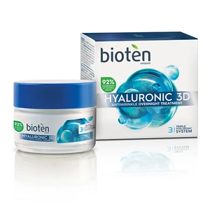 bioten Nočný krém proti vráskam Hyaluronic 3D (Antiwrinkle Overnight Treatment) 50 ml