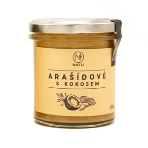 Natu Arašidový krém s kokosom 300 g