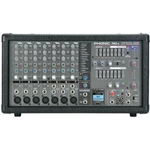Phonic Powerpod 740R Tables de mixage amplifiée