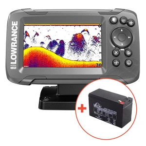 Lowrance echolot hook² 4x se sondou bullet skimmer