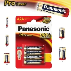 Batéria alkalická Panasonic Pro Power AAA, LR03, blistr 4ks...