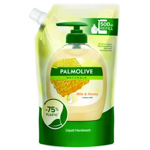 Palmolive Tekuté mýdlo s výtažky z mléka a medu Naturals (Nourishing Delight Milk & Honey) 500 ml náhradní náplň