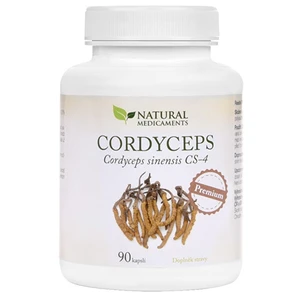 Natural Medicaments Cordyceps Premium 90 kapslí