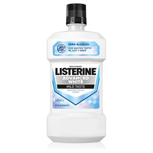 Listerine Ústní voda s bělicím účinkem Advanced White Mild Taste 500 ml